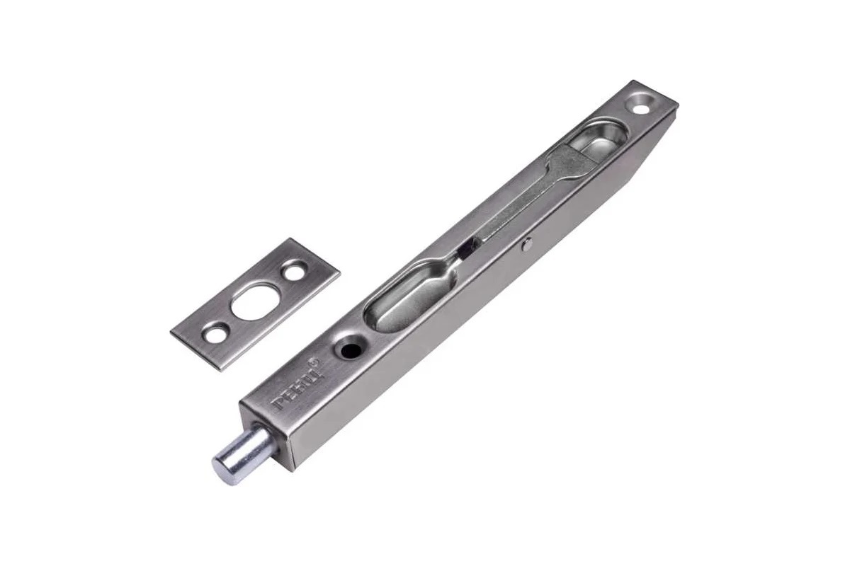Ригель торцевой Ренц INR 140 MSN, цвет никель супер матовый (гарантия - 12 месяцев)
