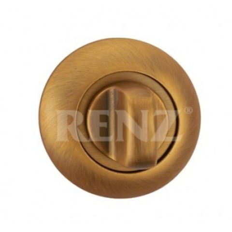 Завертка круг Ренц INBK 08 CF, цвет кофе к ручкам Флория INDH 17-08 CF (гарантия - 5 лет)