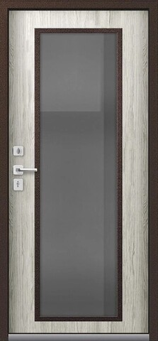 Термодверь входная Центурион Т-11 (2025), 2 замка, 1,4 мм металл, (шоколад муар+полярный дуб) #3