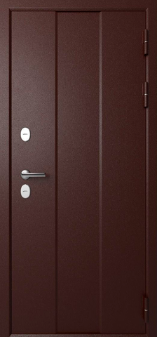 Термодверь входная Эталон Термо-3, 2 замка, 1,2 мм металл, (медь+медь) #2