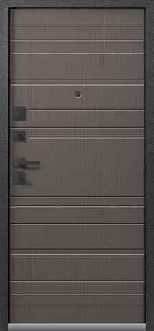 Теплая дверь входная Центурион Люкс-10 (2025), 2 замка, 2 мм металл, (графит муар+пепельный ясень) #3