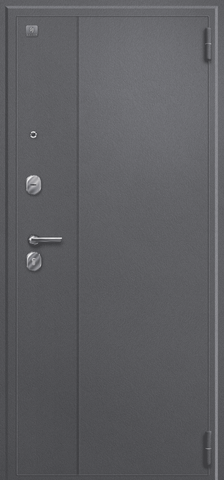 Дверь входная Сезам А-03 (2026), 2 замка, 1 мм металл, (серый букле+светлый бетон) #2