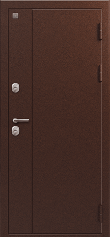 Термодверь входная Сезам Т-100 (2026), 2 замка, 1,2 мм металл, (медь антик+темная лиственница) #2