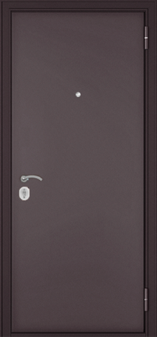 Дверь входная Мастино (Бульдорс) Хоум Эко Нестандарт металл/металл, 1 замок, 1,4 мм металл, (шоколад букле+шоколад букле) #2