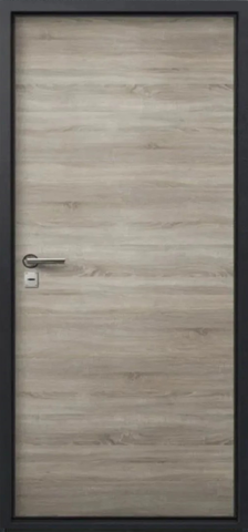 Дверь входная Сезам О-10 (2025), 1 замок, 0,8 мм металл, (черный сатин+светлый дуб) #3