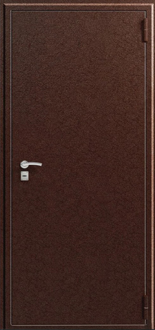 Дверь входная Сезам О-10 (2025), 1 замок, 0,8 мм металл, (медь антик+дуб табак) #2