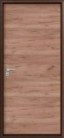 Дверь входная Сезам О-10 (2025), 1 замок, 0,8 мм металл, (медь антик+дуб табак) #3
