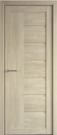 Дверь межкомнатная Альберо (Фрегат) Мегаполис Мадрид, цвет мокко лиственница, экошпон, глухая