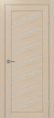 Дверь межкомнатная Оптима Порте Турин 508У.112, цвет беленый дуб, экошпон, стекло мателюкс #2