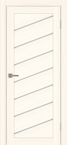 Дверь межкомнатная Оптима Порте Турин 508У.112, цвет светлый ясень, экошпон, стекло мателюкс #2