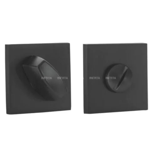 Завертка квадрат Инерта FZ21-196 BL, цвет черный к ручкам FZ21-248 BL, FZ21-157 BL, FZ21-214 BL, FZ21-241 BL, FZ21-237 D BL, FZ21-249 BL, FZ21-236 BL, FZ21-523 BL (гарантия - 12 месяцев)