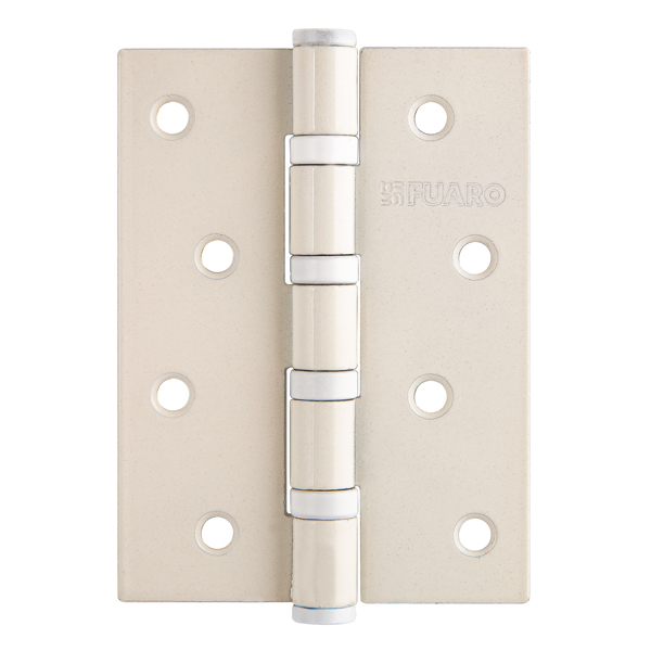 Петля врезная Фуаро IN4400U WH (4BB 100x75x2,5), цвет белый (гарантия - 12 месяцев)