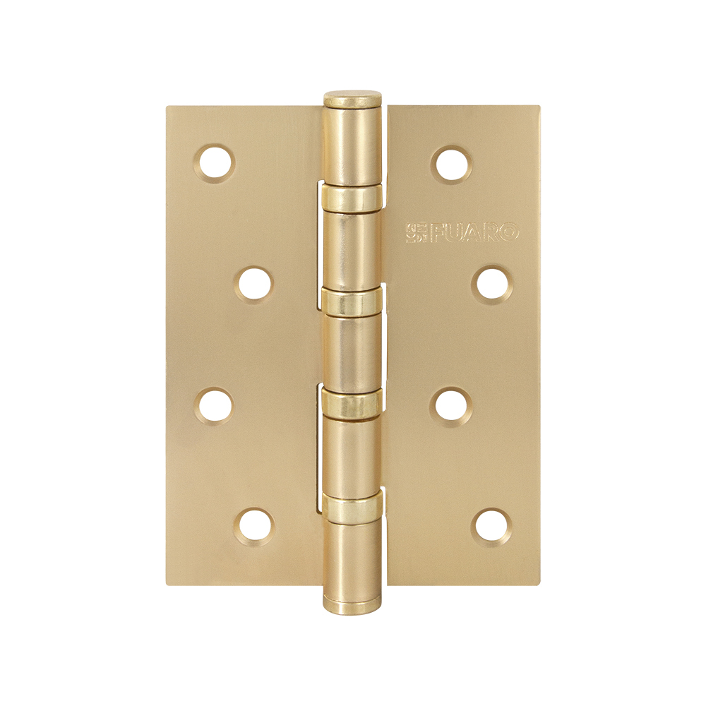 Петля универсальная Фуаро IN4400U SSG (4BB 100x75x2,5), цвет золото сатинированное (гарантия - 12 месяцев)