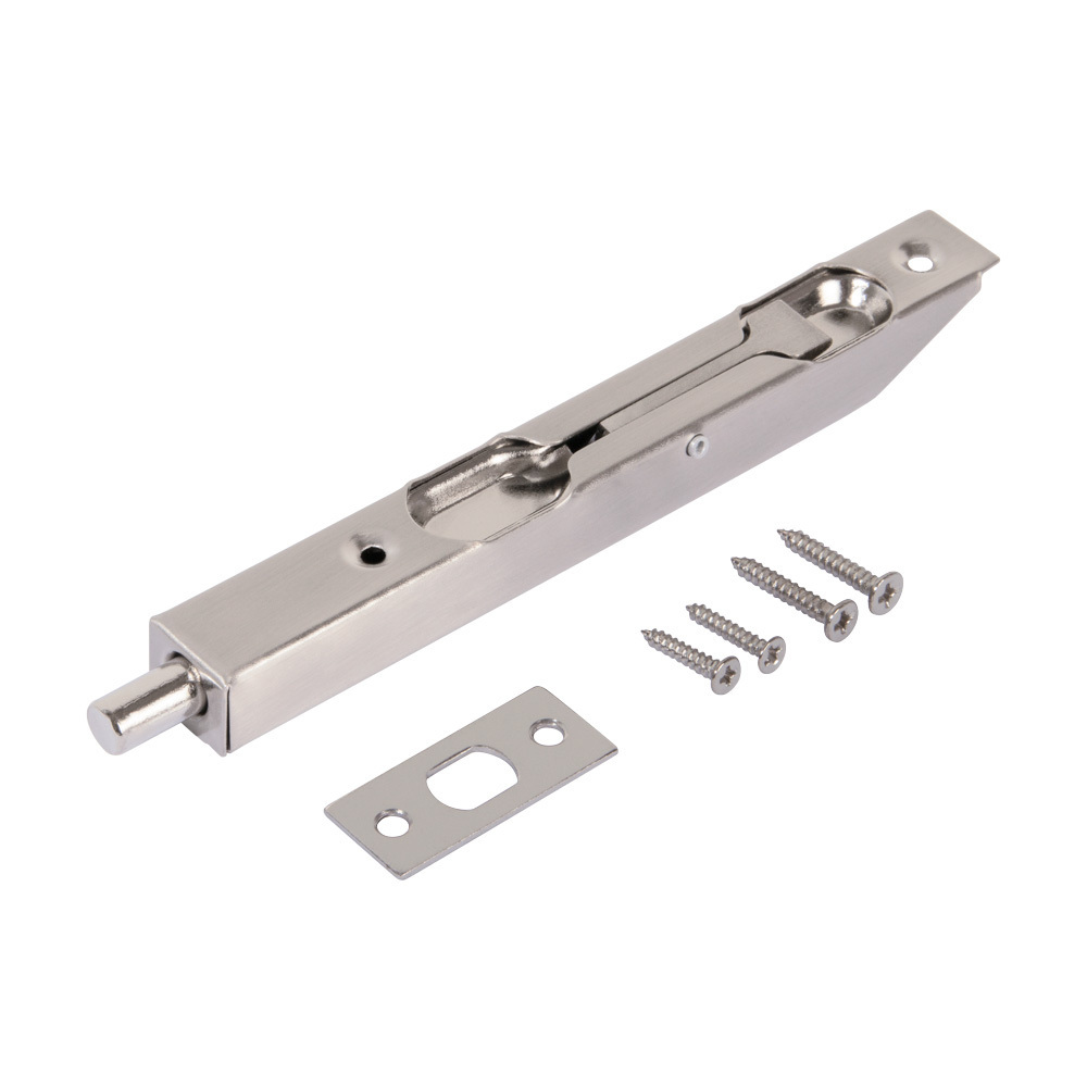 Ригель торцевой Фуаро RIGEL16-140 (FB 140-16 ) SN-3, цвет никель матовый (гарантия - 6 месяцев)