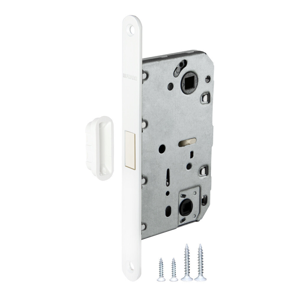 Замок сантехнический магнитный Фуаро MAGNM96WC-50 (M96WC-50) WH, цвет белый (гарантия - 12 месяцев)