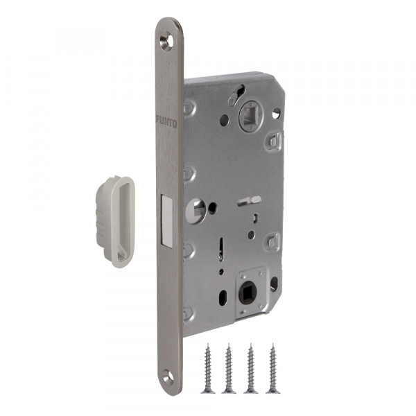 Замок сантехнический магнитный Пунто ML96WC-50 SN, цвет никель матовый (гарантия - 12 месяцев)