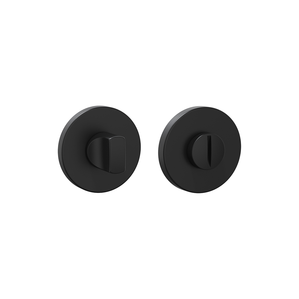 Завертка круг Пунто BK6.R.ARC.R52 (BK6 ARC) BL-24, цвет черный к ручкам R.ARC.R52.STEP BL-24, R.ARC.R52.EXTRA BL-24, R.ARC.R52.SALUT BL-24, R.ARC.R52.FORTUNA BL-24, R.ARC.R52.SORENTO BL-24, R.ARC.R52.FORM BL-24 (гарантия - 12 месяцев)