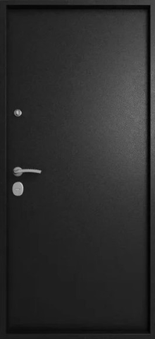 Термодверь входная Мегатрон Термо-5 (2025), 1 замок, 1 мм металл, (черный букле+черный букле) #3