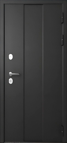 Термодверь входная Эталон Термо-4, 2 замка, 1,4 мм металл, (черный букле+венге) #2