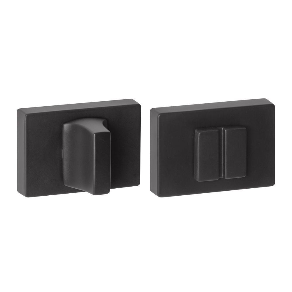 Завертка квадрат Пунто BK6.K.QSL52 BL-24, цвет черный к ручкам K.QSL52.TITAN BL-24, K.QSL52.GERMES BL-24 (гарантия - 12 месяцев)