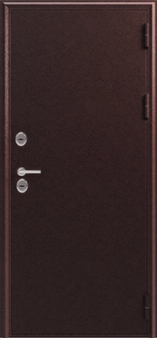 Термодверь входная Эталон ТС-2, 2 замка, 1,2 мм металл, (медь+венге) #2