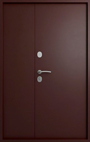 Дверь входная Эталон М-4/2 двустворчатая, 2 замка, 1,4 мм металл, (медь+медь) #3