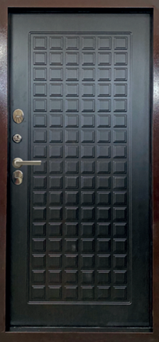 Термодверь входная Эталон ТС-2, 2 замка, 1,2 мм металл, (медь+венге) #3