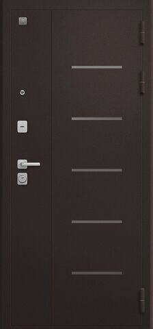 Теплая дверь входная Сезам В(V)-02 (2026), 2 замка, 1,4 мм металл, (шоколад букле+скандинавский ясень) #2