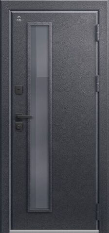 Термодверь входная Центурион Т-10 (2026), 2 замка, 2 мм металл, (антрацит муар+пепельный ясень) #2
