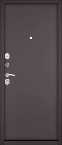 Дверь входная Мастино (Бульдорс) Хоум Эко Металл/металл, 2 замка, 1,4 мм металл, (шоколад букле+шоколад букле) #3