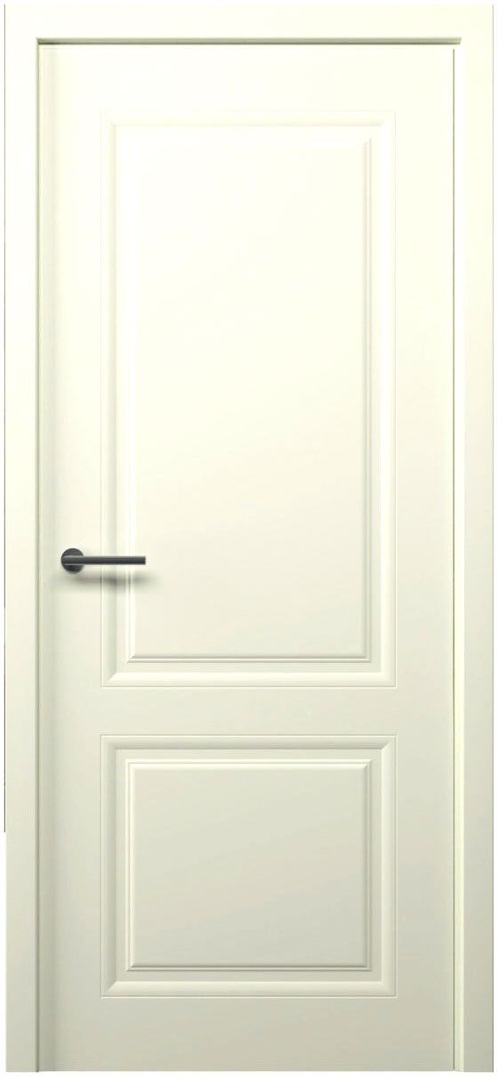Дверь межкомнатная Альберо (Фрегат) Стиль (Эмаль) Стиль-1 ПГ (с врезкой под замок), цвет слоновая кость, эмаль, глухая
