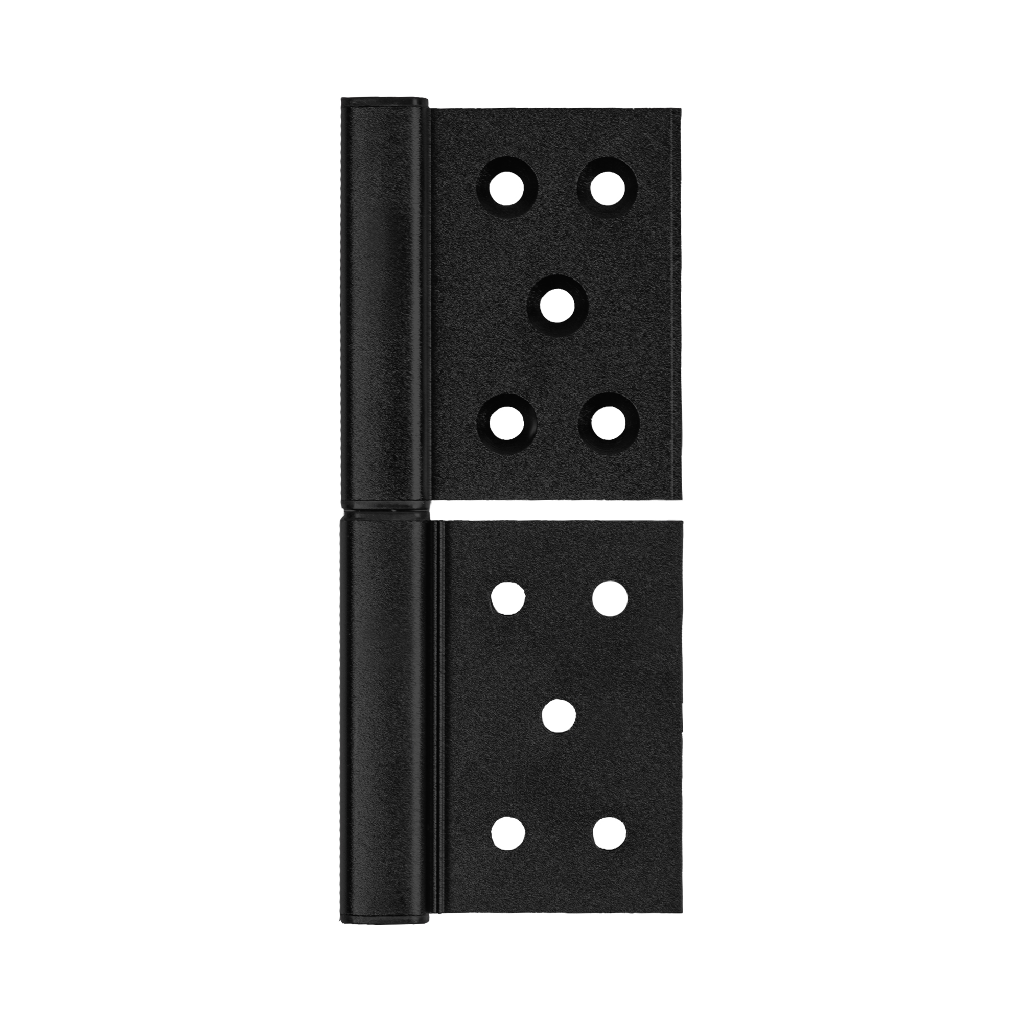 Петля универсальная флажковая Пунто FL.5030 BL (127х90х3), цвет черный (гарантия - 12 месяцев)