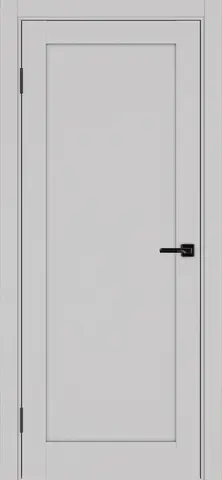 Дверь межкомнатная ХЬЮГОДОРС Дуглас 01x10, цвет элегантный серый, экошпон, глухая (гарантия - 5 лет)