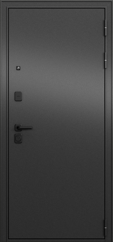 Теплая дверь входная Мастино (Бульдорс) Траст Масс 0 (2025), 2 замка, 1,5 мм металл, (антрацит букле+белый дуб скандинавский) #2