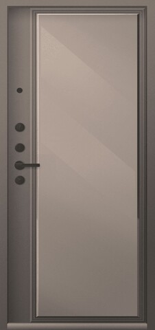 Теплая дверь входная Центурион Люкс-1 Зеркало (2026), 2 замка, 2,7 мм металл, (черный муар/черный перламутр+базальт кашемир) #3
